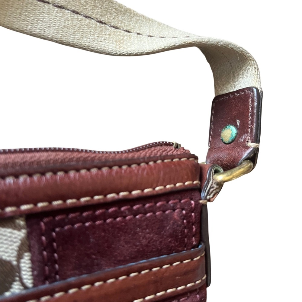 Coach Patchwork Crossbody Bag Multi-Texture Leath… - image 3